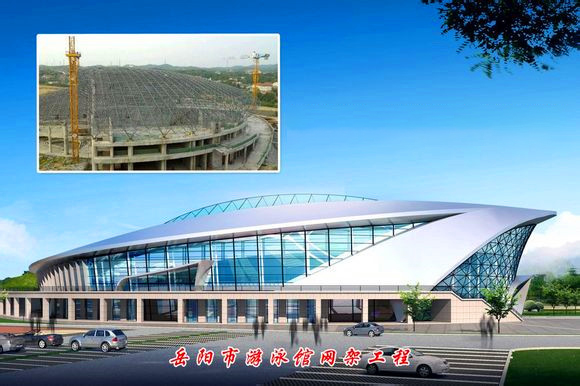 当阳游泳池网架